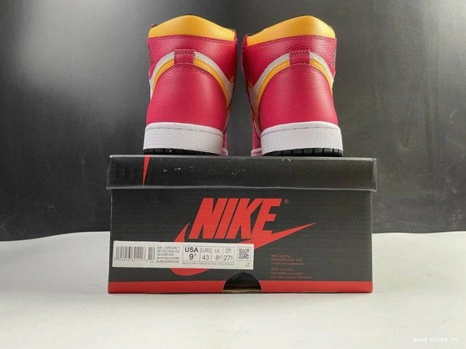 555088-603 Jordan Air 1 Fusion High OGLight Red 0701